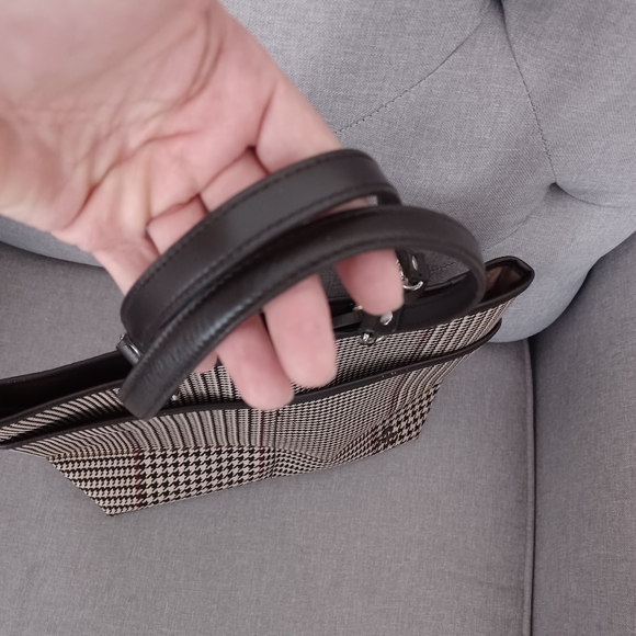 Lauren Ralph Lauren Houndstooth Handbag - Picture 5 of 6